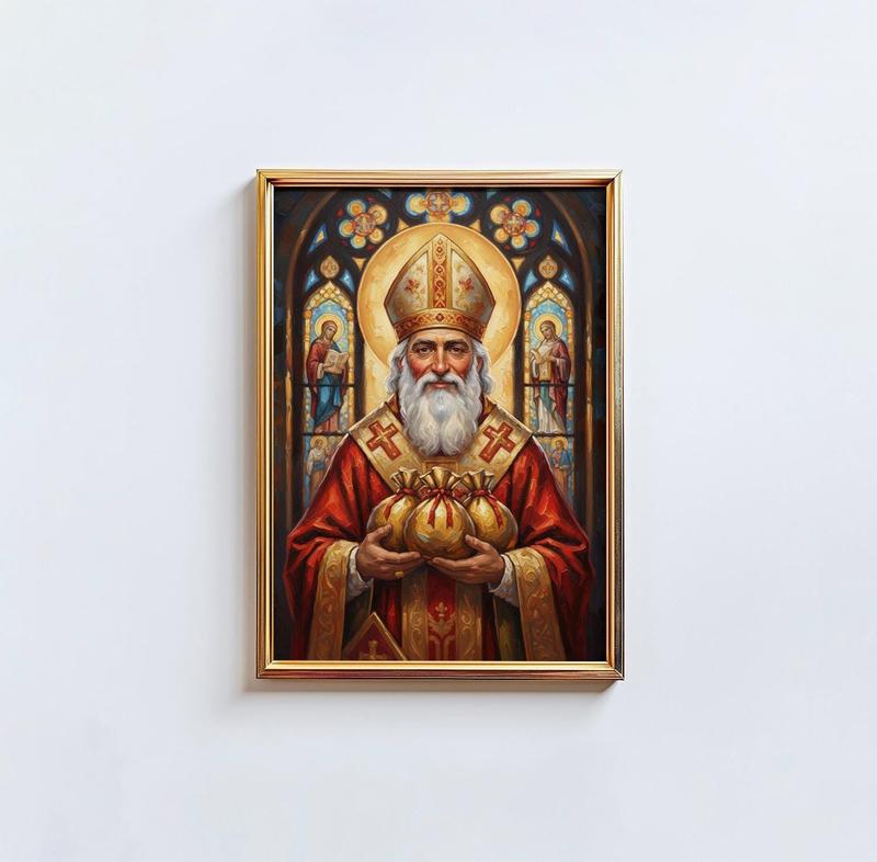 St. Nicholas - Digital Print | High Resolution | Instant Access | Easy Download