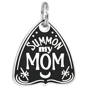 Summon My Mom - Pet ID Tag - Personalized Engraved Dog Tag Summon My Mom - Pet ID Tag - Personalized Engraved Dog Tag