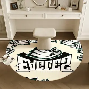 Philadelphia Eagles Fan Mat with Team Logo, Water Absorbent Non-Slip Flannel Material for Home and Bathroom, Nfl Decor for All Spaces