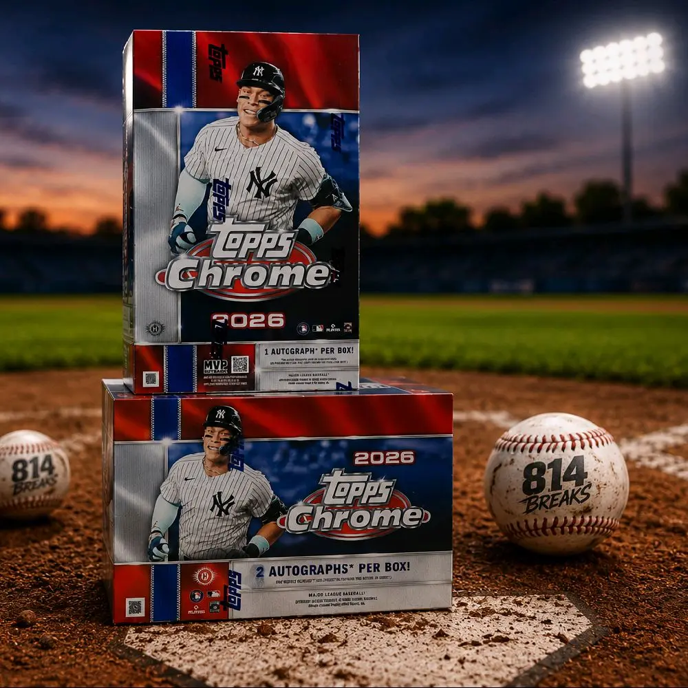 Topps Chrome Baseball Jumbo & Hobby Break 2026 2 Box PYT