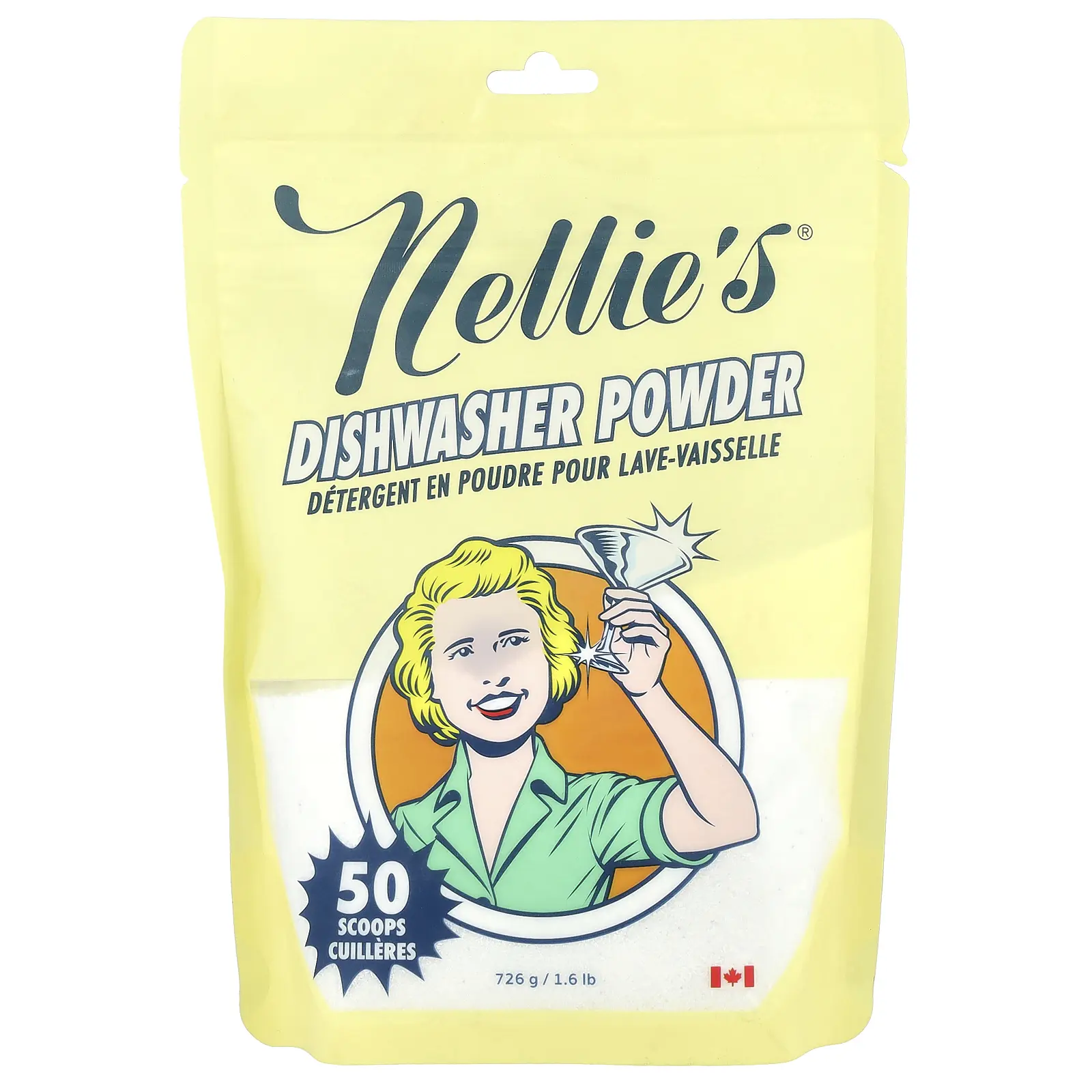 Nellie's Dishwasher Powder, 1.6 lbs (726 g) Nellie's Dishwasher Powder, 1.6 lbs (726 g)
