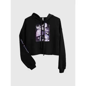 KPop Demon Hunters HUNTR/X Cropped Hoodie