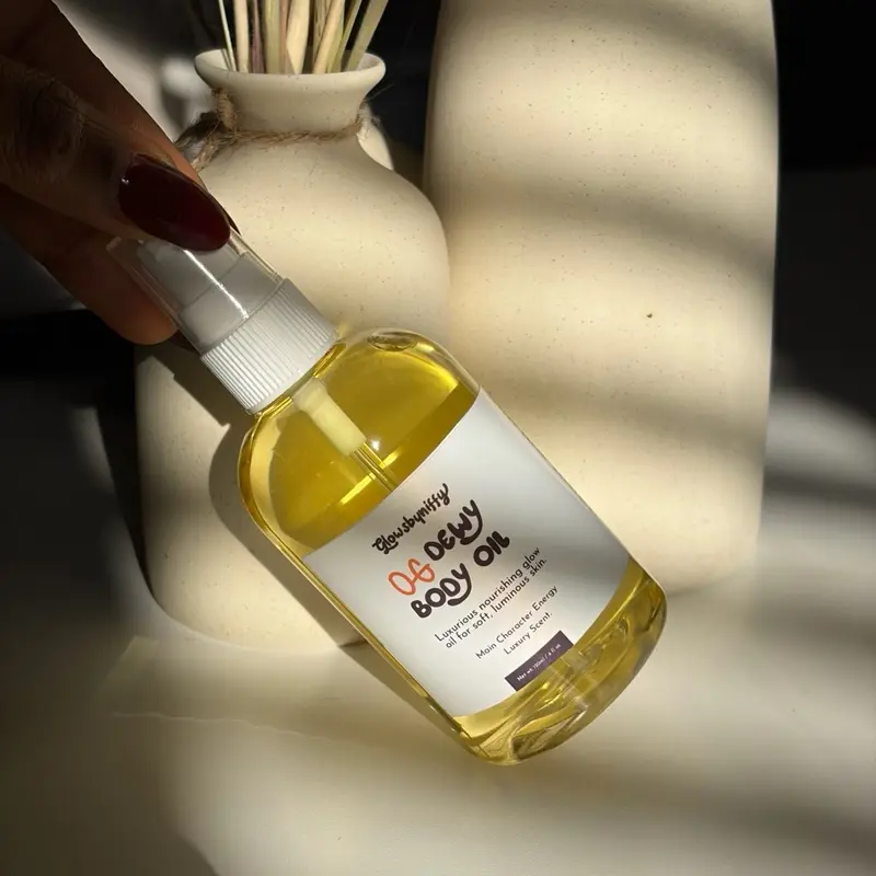 OG Dewy Body Glow Oil - Nourishing Hydrating Lightweight Formula for Radiant Skin Care