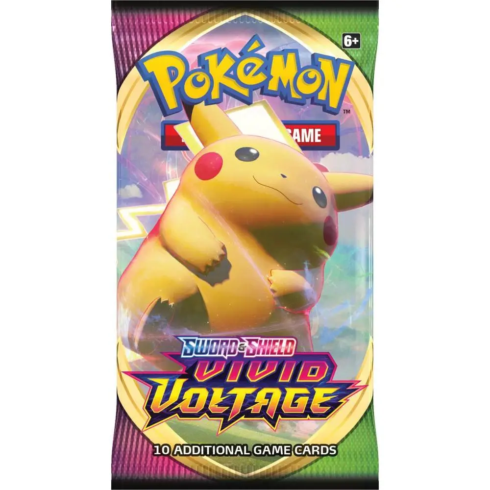 (1) Pokémon TCG: Sword & Shield SWSH04 Vivid Voltage Booster Pack