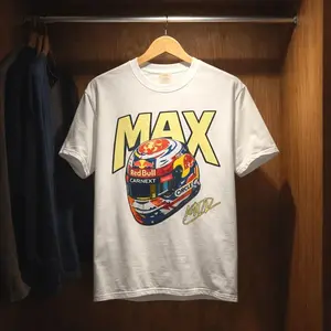 Max verstappen F1 Racing Graphic Tee T-shirt | Redbull Motorsport Vintage Tee X