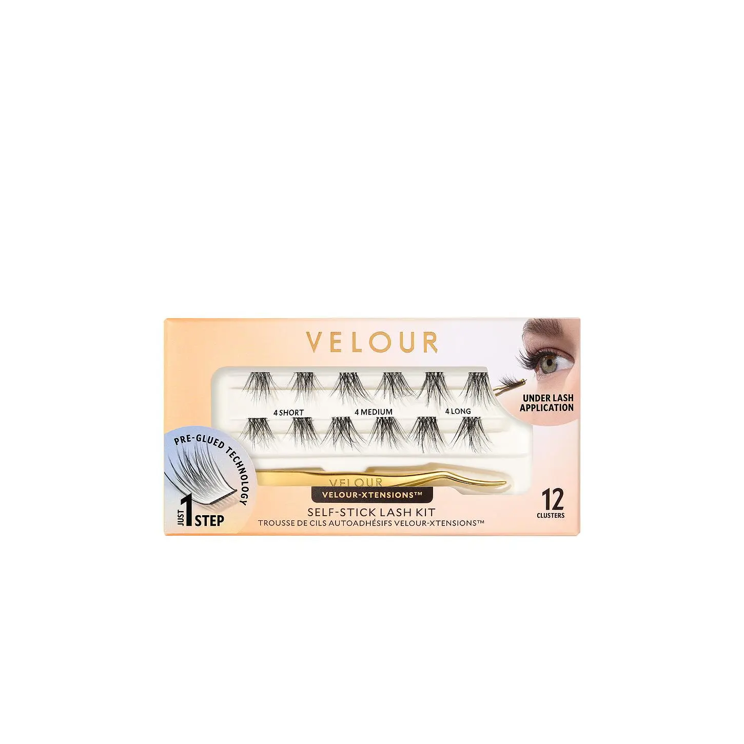 Velour Lashes Xtensions Self-stick Kit