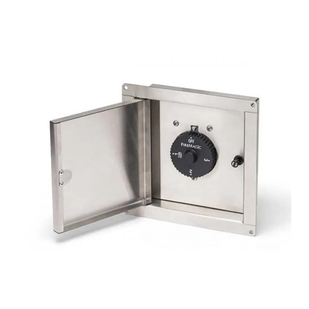 Fire Magic 5521-13T 9 in. 3 Hour Stainless Steel Gas Timer Box for Grills