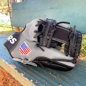 Hit Run Steal 12" Baseball Fielder's Glove - I Web