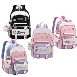 Cute Ins Style Korean School Backpack, Waterproof Student Backpack For Girls, Kawaii Aesthetic Bookbag For Teens