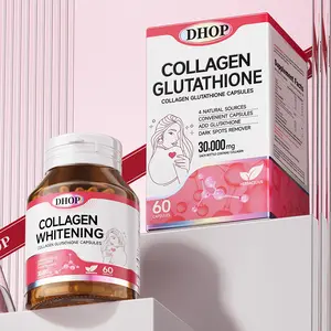 DHOP Collagen & Glutathione Beauty Supplement Capsules - Health Nutrition Support