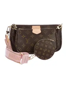 Pre-owned Louis Vuitton PVC Shoulder Bags Monogram Multi Pochette Accessories 4000016944684