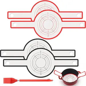 4-Piece Silicone Bread Sling & Baking Mat Set for Dutch Oven and Sourdough Does not apply