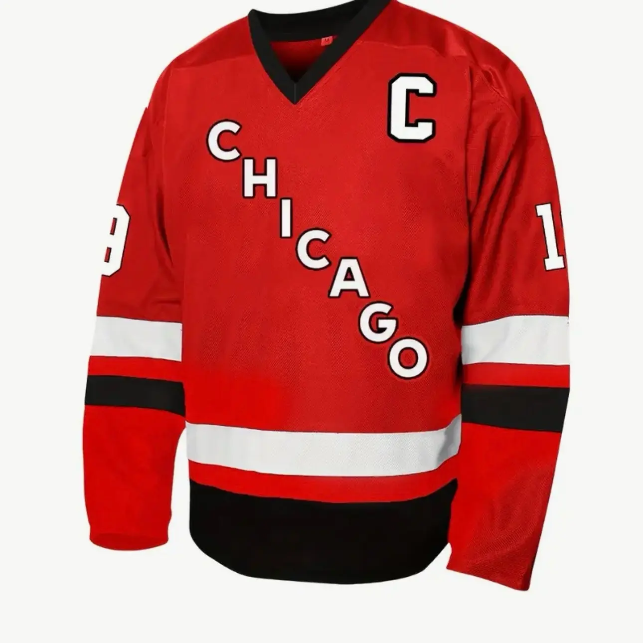 Chicago #18 Ice Hockey Practice Jersey - Men's Top Winter League