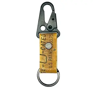 Genuine Baseball Glove Leather Keychain