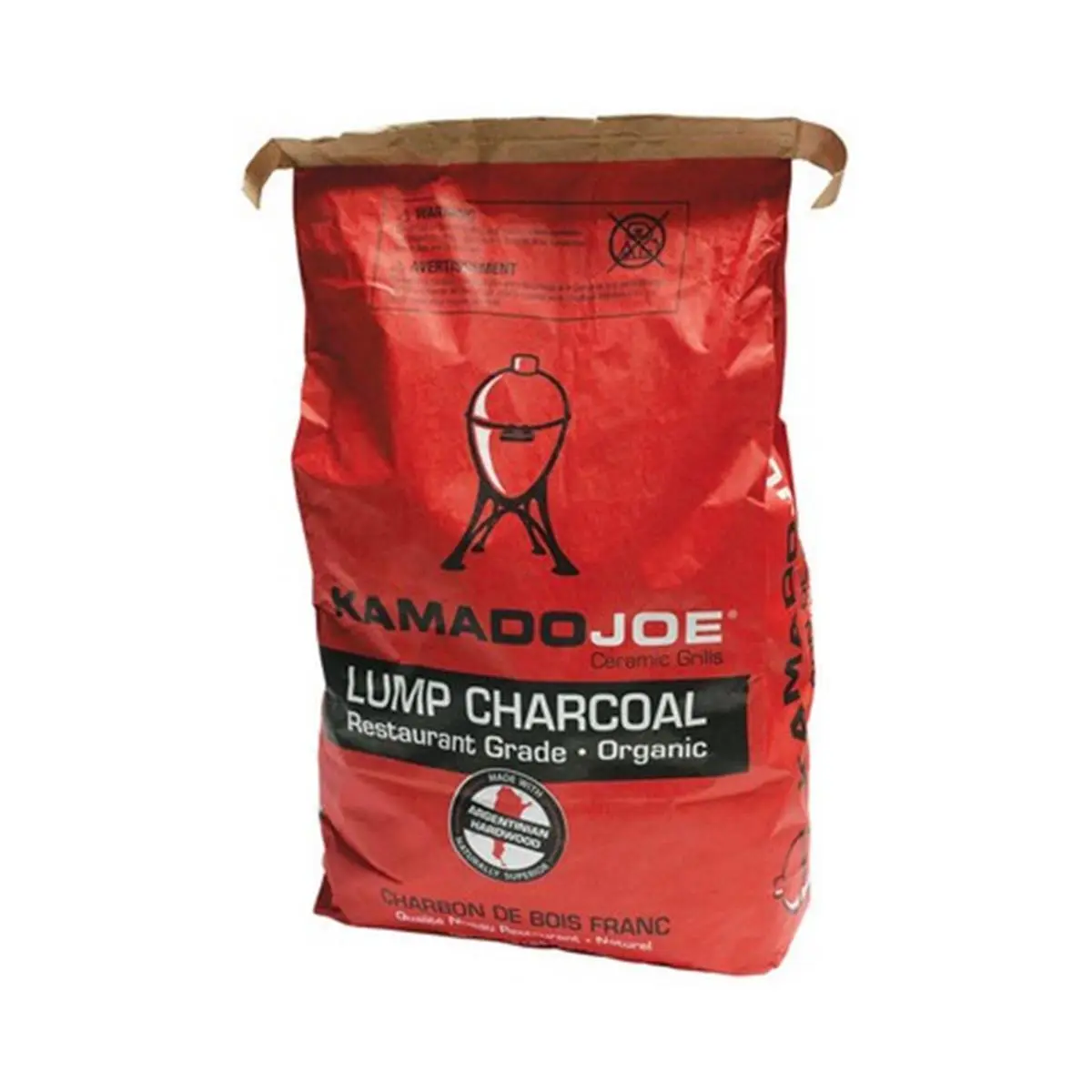 Kamado Joe KJ-CHAR Restaurant Grade Organic Lump Charcoal, 20 lb Natural Hardwood Bag for Barbecue, Outdoor Grilling (Camp Kitchen, Sports & Outdoor Use), Outdoor Bbq