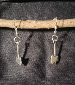 Bold Axe Statement Earrings