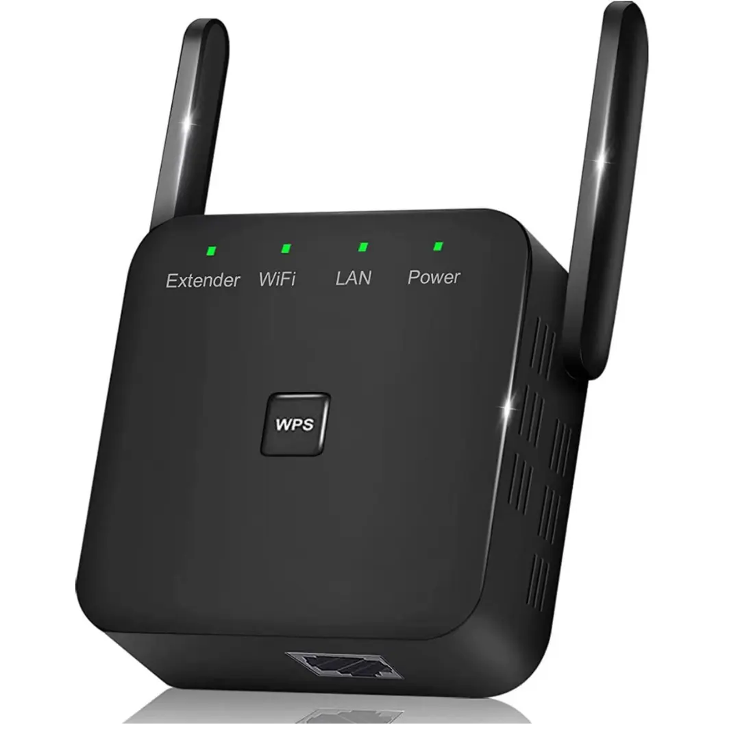 2026 Fastest WiFi Extender Signal Booster Covers 10000 Sq.ft and 80 Devices | 2.4GHz High Speed WiFi Repeater with Ethernet Port - Eliminate Dead Zones with Wireless Internet Booster for Home