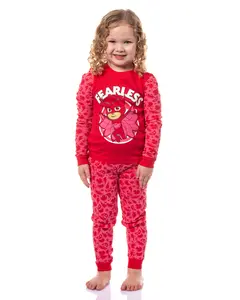 PJ Masks Toddler Girls' Owlette Fearless 2 Piece Long Sleeve Pajama Set