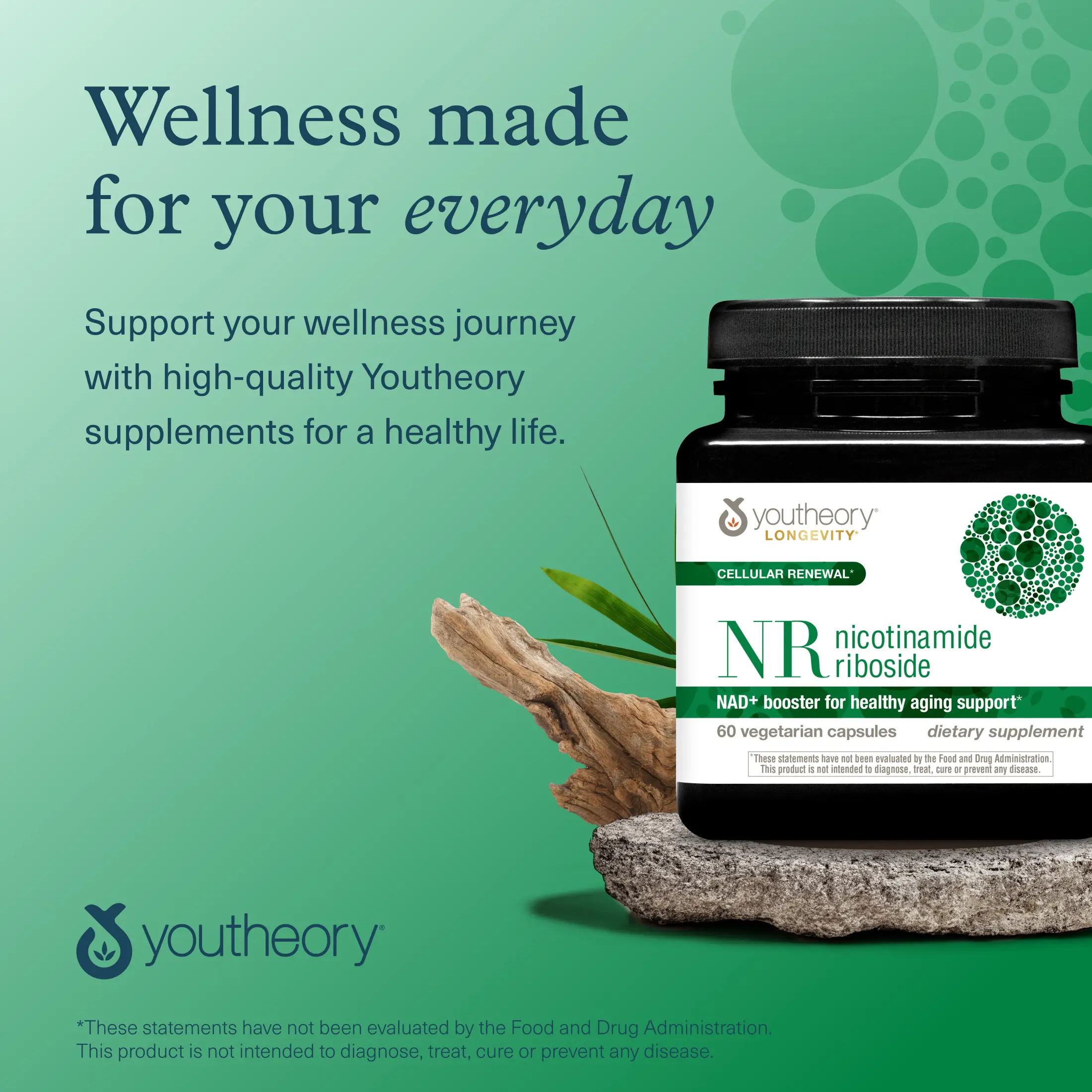 Youtheory Longevity Core Bundle - NR NAD+ Booster and Liposomal Glutathione  with Resveratrol, Healthy Aging Support, 60 Vegetarian Capsules Each -  TikTok Shop