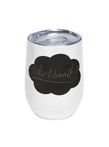 Who Dunnit? Wine Tumbler