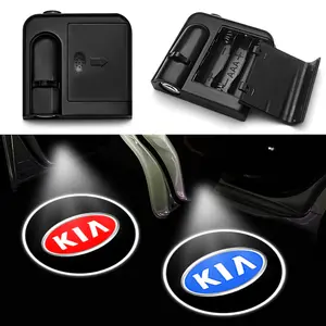 Kia Car Specific LED Welcome Lights, High-Definition Projection, Bright Durable Design, Essential Car Decoration Upgrade Accessory