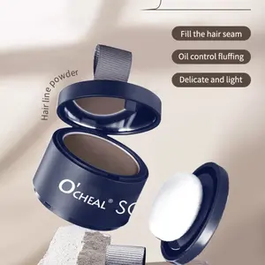 Soft Cotton Mild Hairline Powder, Puff Contouring Powder, Shadow Fill-In, Forehead Hairline, Enhance Your Look Naturally, Root Touch Up, Haircare, Hair Products