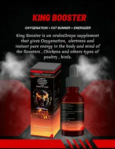 KING BOOSTER 60ml for Energizer, Oxygenator Para Gallos, Pollos