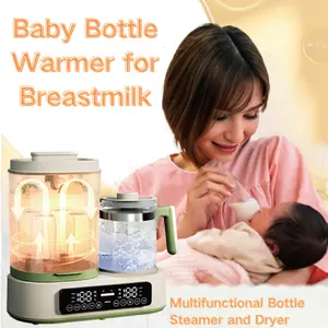 Feekaa Electric Tea Kettle,Multifunctional Bottle Steamer and Dryer, Bottle Maker Formula Machine with 44 oz Electric Baby Kettle, Water Warmer for Baby Formula,Temperature Control (±1℃)