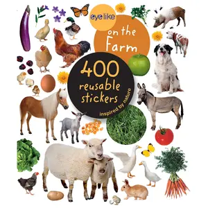 Eyelike Stickers: On the Farm by Workman Publishing [Paperback Book]