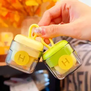 Sugar Cube Shaped Washable Lint Remover, Strong Dust Removal, Cute Portable Fabric Cleaner, Easy to Use, Perfect for Home Cleaning