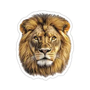 Sticker Realistic Lion