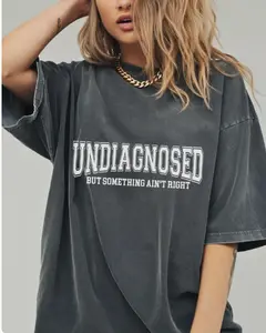 Comfort Colors Undiagnosed But Something Ain’t Right Shirt Funny Sarcasm Humor Tee Relatable Quote Shirt Casual Comfy Outfit Gift