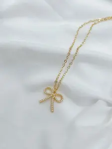 bow necklace
