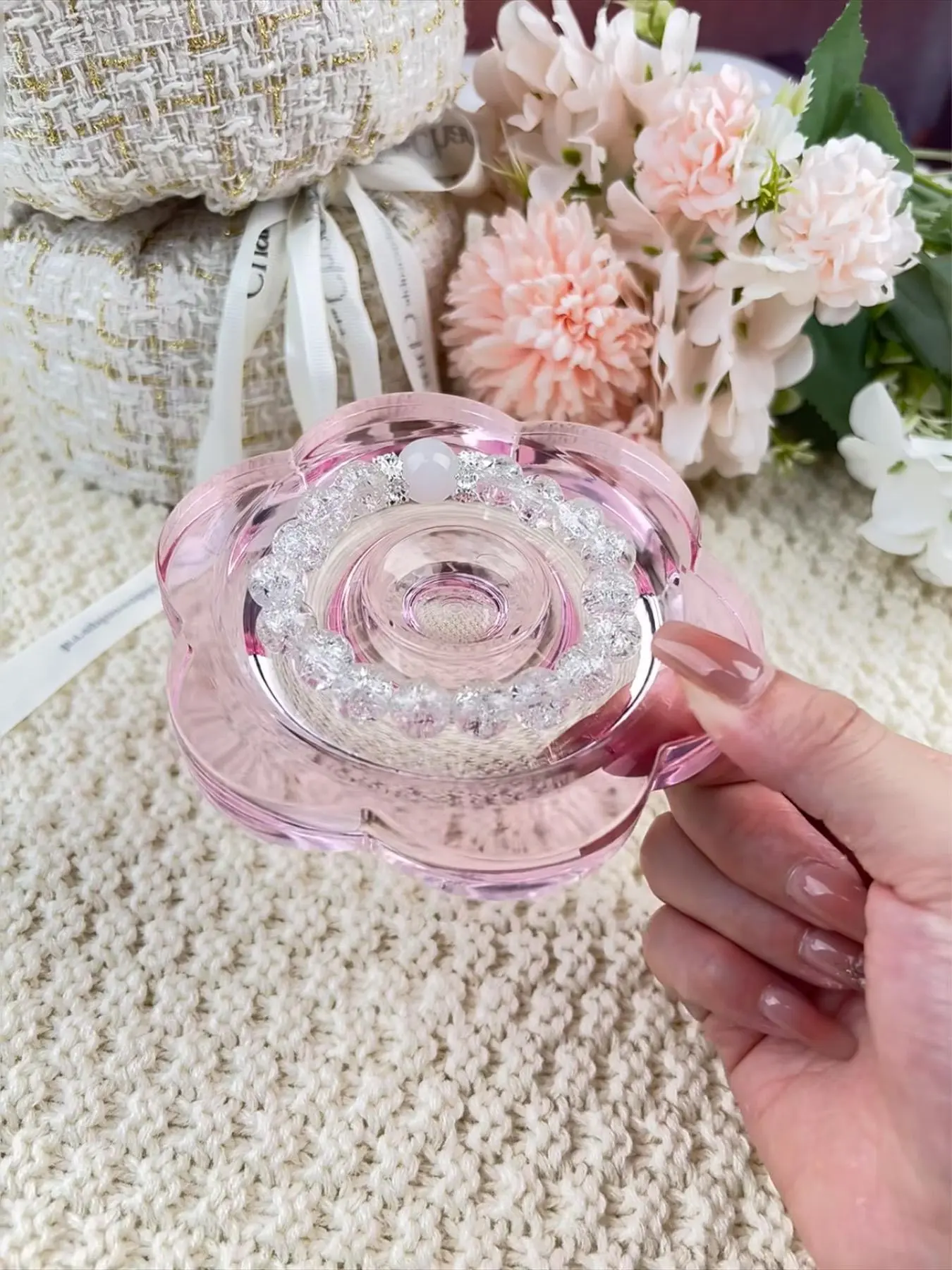 High-Transparency Acrylic Bead Tray Design Board, Bracelet Display Stand, Jewelry Making Tool, Craft Storage Container, Organiser, Acrylic Organizer, Jewelry Storage Unit, DIY Beading Station, Acrylic Holder