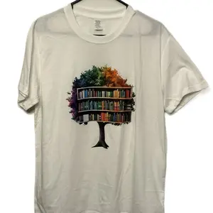 Book Tree - T-Shirt -100% Cotton