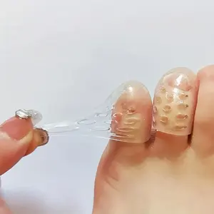 30pcs Toe Anti-friction Protection Silicone Toe Cap, High Heels Cushion Toe Blisters, Calluses, Running and Walking Stop Toe Pain, Toe Gap Drying Tool, Shoe Protector