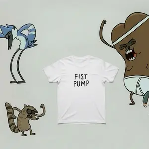 Modecai And Rigby Tee – Cartoon Inspired Unisex Graphic Tee, Funny Cartoon Fan Shirt