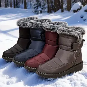 Women Snow Boots Fashion Winter Boots Waterproof  Anti-slip  Warm Cozy Outdoor Boots
