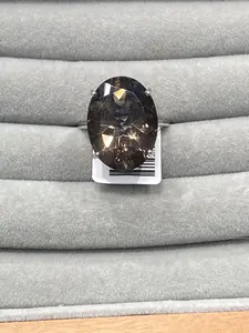 Leona(8712)gc.smoky quartz S925 ring