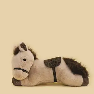30-60CM Kawaii Cartoon Anime Party Pose Pony Stuffed Animal Plush Toy Doll Children's Horse Handheld Doll Festival Gift
