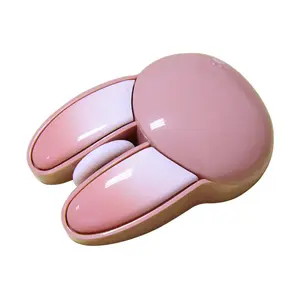 Cute Little Rabbit Wireless Bluetooth Mouse for Girls, High Aesthetic Value for Office and Laptop Use