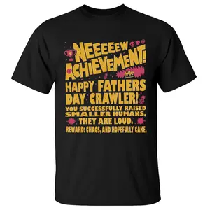 Dungeon Crawler Carl Fathers Day Shirt, Dad Achievement Tee, Dcc Fan Shirts, Funny Litrpg Dad Gift, Unisex Sweater Pullover Tee