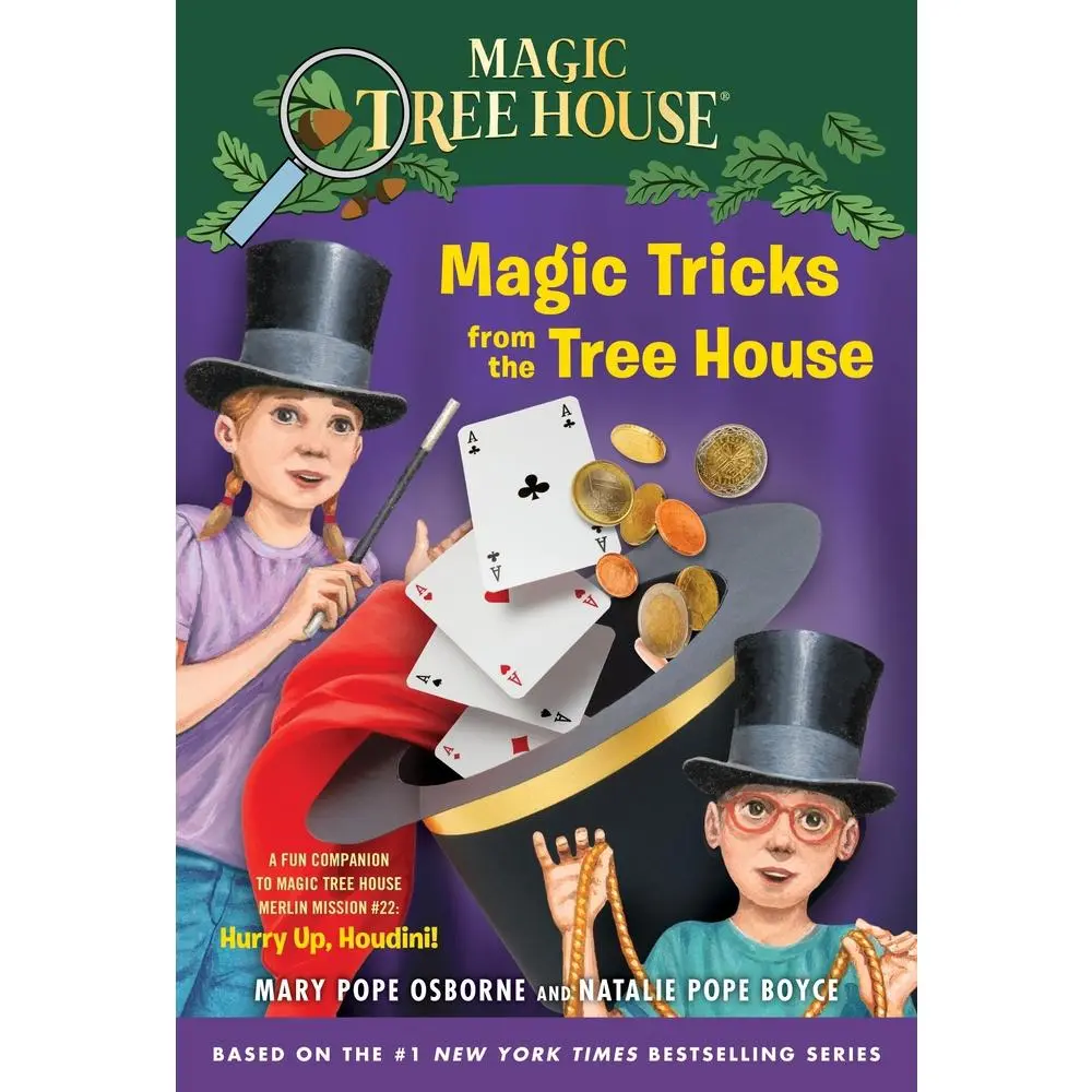 USED Book - Magic Tricks from the Tree House: A Fun Companion to Magic Tree House Merlin Mission #22: Hurry Up, Houdini! by Osborne, Mary Pope (Paperback) - english
