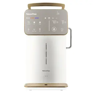 NatureFlow Y6 Desktop Reverse Osmosis Hot and Cold Water Mineralization System  certified by FDA/NSF/UL standards