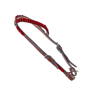 Charro Cafe Cabezada Chomiteada Horse Headstall