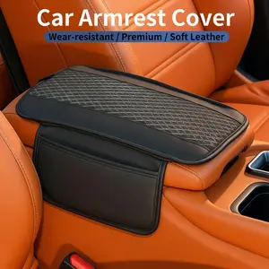 Car Seat Middle Console Cover, Multi-Functional with Side Pockets, Protective Car Accessories, Durable and Stylish Design