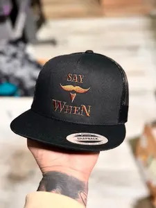 Doc Holliday “Say when” SnapBack hat, Men's Hat, Gift For Him