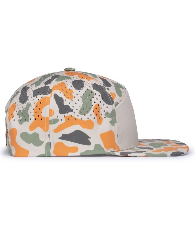 Orange Blaze Duck Camo Duck Hat