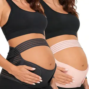 Pregnancy Belly Band, Maternity Belt for Pregnant Women, Breathable Belly Support Band for Back & Pelvic, Easy to Wear for Everyday Comfort