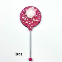 Rose red JPM1899008 2PCS